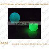 High Quality Glow In The Dark Kendama With Colorful Glow Kendama Balls thumbnail-1