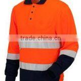 Sleeves Reflective T-shirt ,reflective T-shirt , 100% Polyester Jersey Men's Short