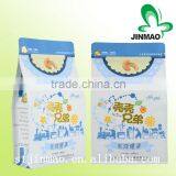 Side Gusset Aluminum Foil Food Packaging Bag With Flat Bottom and Zipper thumbnail-2