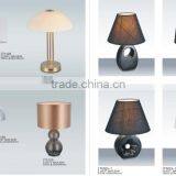 Vintage Warm Light Handmade Hemp Rope Table Lamp With Fabric Lampshade thumbnail-5