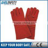 Reinforce Palm Long Suede Leather Gloves in Wholesales
