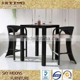 rattan wicker outdoor cheap coffee set able chair set(TC091)