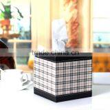 Wholesale Luxury Tissue Boxes, Decorative Pattern Leather Family Tissue Box