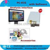 Free PC Software 12 Lead Resting PC Base ECG System With Diagnostic Cardiology 18 Months Warranty thumbnail-1