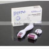 GTO 2015 Newest 180/600/1200 Pins 3 in 1 Derma Roller thumbnail-2