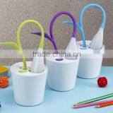 Modern Sapling Pen - Holder Desk Light Lithium Battery Led Table Lamps With Touch Dimmer thumbnail-2