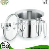Stainless Steel Classic Induction Cookware Milk Jug With Lid Gift Box