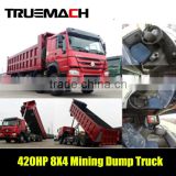 HOWO 8x4 420HP MINING DUMP TRUCK WITH EURO4 Engine For Sale