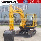 Long Boom 6 Ton Hydraulic Chain Drive Excavator Machine for Sale thumbnail-5