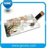 Wholesale 16 GB Credit Card Custom Logo USB Flash Drive thumbnail-2