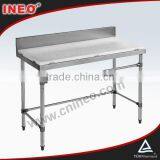 Commercial Metal Adjustable Kitchen Worktable/warehouse Work Tables/industrial Work Tables thumbnail-1