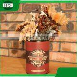 Multipurpose Tinplate Tin Retro Antique Penholder Storage Pen Container Case Box Holder thumbnail-4