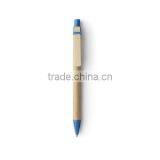 Recycled Paper Ballpoint Pen With Cardboard Barrel,wooden Clip thumbnail-4