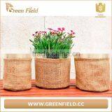 Hydroponic Plant Jute Fabric Eco-friendly Grow Bags thumbnail-3