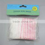 60 Packs Zipper Seal Bags pe Plastic Bag pe Mesh Bag and pe Bag thumbnail-2