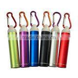 2600mah Metal Carabiner Design Alumimum Alloy Power Bank for Outdoor Activities thumbnail-1