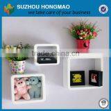 Decorative 3pcs per Set Cube Wall Shelf thumbnail-2