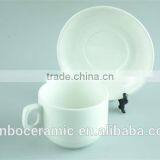 Classic Small Coffee Cup and Saucer Set, Porcelain Tea Cups and Saucers Cheap Wholesale thumbnail-3