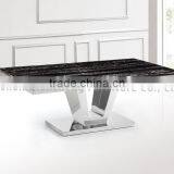European Style 201 Stainless Steel Coffee Table Set thumbnail-2