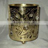 Metal Cage Candle Holder,Metal Votive Candle Holder,Designer Metal Candle Holder thumbnail-1