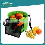 Portable Foldable Water Bucket Multifunctional 500D Collapsible Bucket for Camping Hiking thumbnail-2