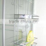 Factory Price 2Tiers Iron Bathroom Shower Caddy,2 Tier Bathroom Rack,2 Tier Corner Rack thumbnail-1