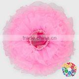 Cheap High Quality Fluffy Skirt Chiffon Pettiskirts Tutu,Premium Pettitskirts, Fluffy Pink Wholesale Pettiskirts thumbnail-4