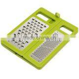 Multi-function 4 Sides Stainless Steel Foldable Kitchen Grater Slicer thumbnail-3