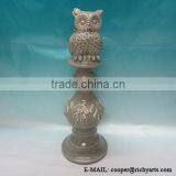 Unique Decorative Ceramic Owl Figurine for Home Decoration thumbnail-1