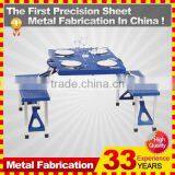 SMALL PASTIC FOLDING FOLDABLE CAMPING AND PICNIC TABLE AND CHAIRS SET IN CHINA thumbnail-3