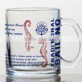 330ml Water Glass Mug With Ocean Color Design thumbnail-1