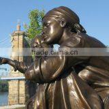Bronze Foundry Modern Garden Mother and Child Sculptures thumbnail-1