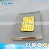 China Factory Cheap Acrylic Desk Acrylic Paperweight Golden Acrylic thumbnail-3