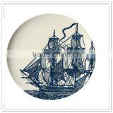 Professional China Manufacturer Custom Printed Reusable Melamine Kids Christmas Plate thumbnail-2