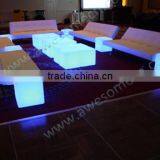 Lighted Lounge Room Decorative Cube Stool for Sale thumbnail-4