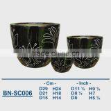 Vietnamese Ceramic Indoor Pot/ Indoor Planter BN-SC006 thumbnail-1