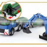 Hot Sale 1:50 Metal Toy Truck and Trailer With EN71,trailer Truck From China ZDC185232 thumbnail-4