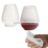 Unbreakable Silicone Rubber Eco Cups For Red Wine, Wine thumbnail-3