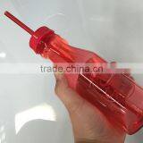 Rainbow Milk Bottles With Lids and Straws thumbnail-2