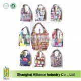 Reusable and Recyclable Folding Tote Bag With Snap Closure thumbnail-1