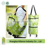 Portable Foldable Shopping Trolley Bag, Cheap Shopping Bag thumbnail-3