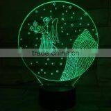 Best Gift 7 Colors Changed Constellation Horoscope Shape 3D Lamp Night Light thumbnail-4