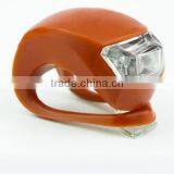 New Bicycle Light Lamp Rear Wheel Waterproof Safety Colorful Rubber Led Silicone Bike Light thumbnail-2