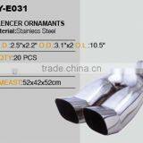 Automotive Exhaust Muffler Tail