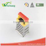 WCGT321 New Products 4 Sides Electrolytic Corrosion Vegetable Kitchen Graters Stainless Steel Grater thumbnail-2