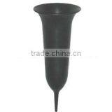 Plastic Spike Grave Vase