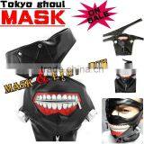 factory Wholesale Anime Tokyo Ghoul Mask, Halloween horrible mask cosplay mask