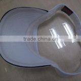 White 100% Cotton Sun Visor Cap and Hat With Cheaper Sample Fee thumbnail-3