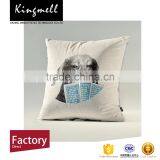 Creative Dog Digital Printed Linen Throw Cover Sofa Pillow Case Cover thumbnail-5