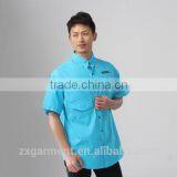 2017 Mens Shirt Cotton Custom Fishing Shirts Custom-made thumbnail-2